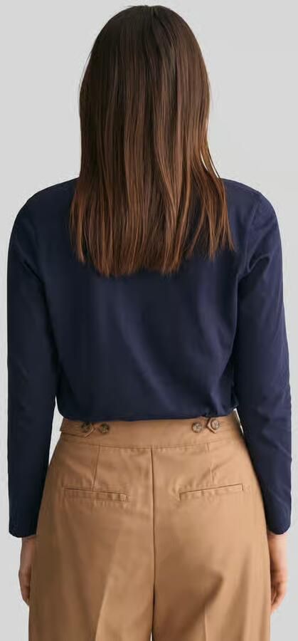 Gant Shirt met lange mouwen REG SHIELD LS T-SHIRT klein logoborduursel op borsthoogte - Foto 12