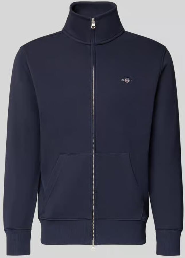 Gant Sweatvest REG SHIELD FULL ZIP SWEAT met logoborduursel op borsthoogte - Foto 13