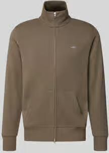 Gant regular fit sweatjack van katoenmix