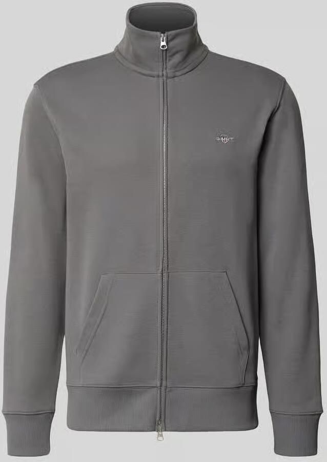 Gant regular fit sweatjack van katoenmix - Foto 2