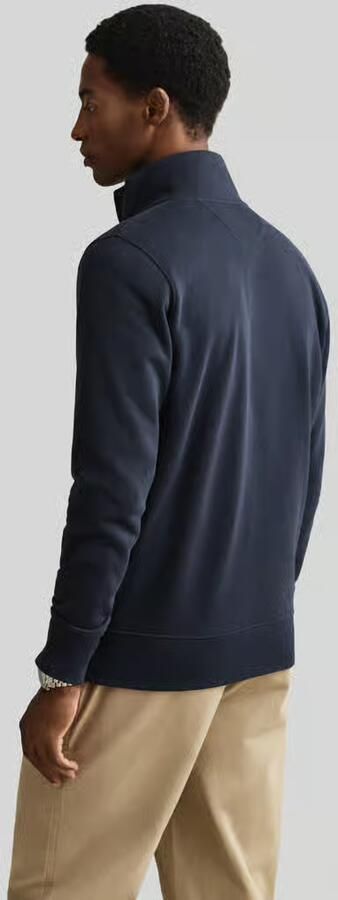Gant Sweatvest REG SHIELD FULL ZIP SWEAT met logoborduursel op borsthoogte - Foto 6
