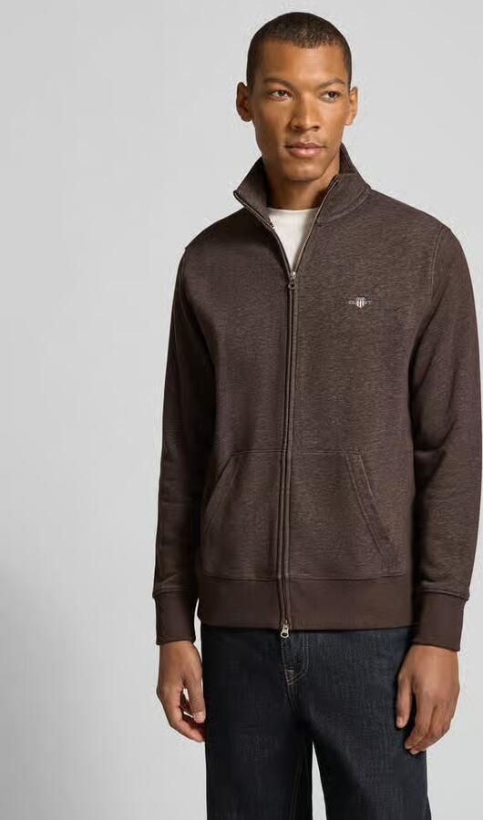 Gant Regular fit sweatjack van katoenmix - Foto 3