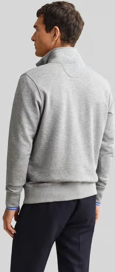 Gant Sweatshirt REG SHIELD HALF ZIP SWEAT met logoborduursel op borsthoogte - Foto 16
