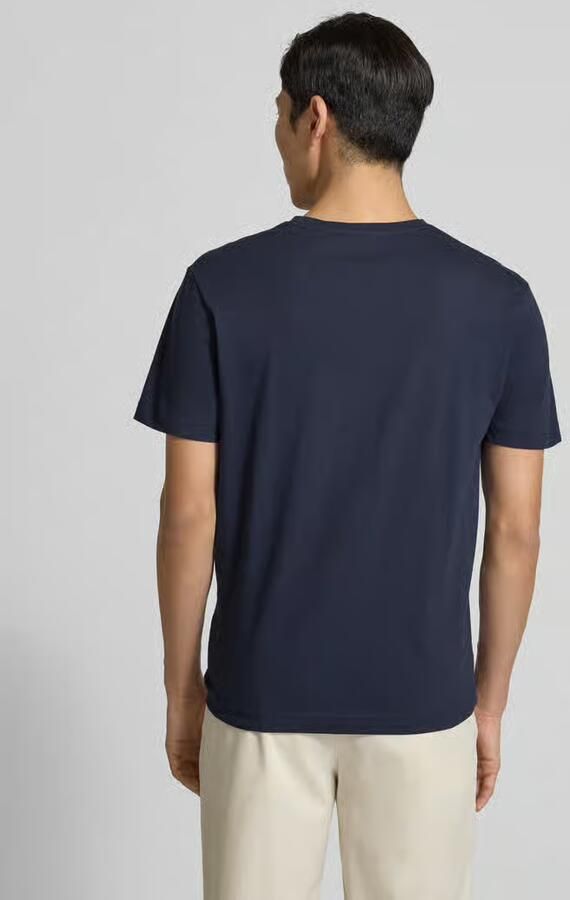 Gant T-shirt REG SHIELD SS T-SHIRT met logoborduursel op borsthoogte - Foto 12