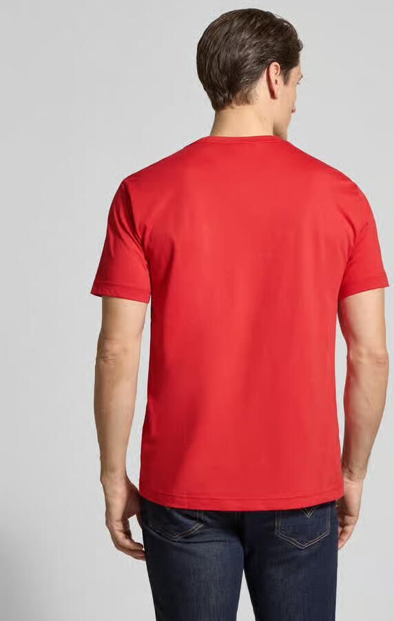 Gant Regular fit T-shirt met logostitching - Foto 3