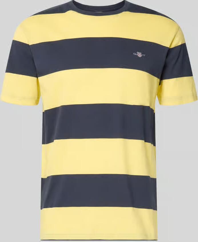 Gant Regular fit T-shirt met logoprint model 'BAR'