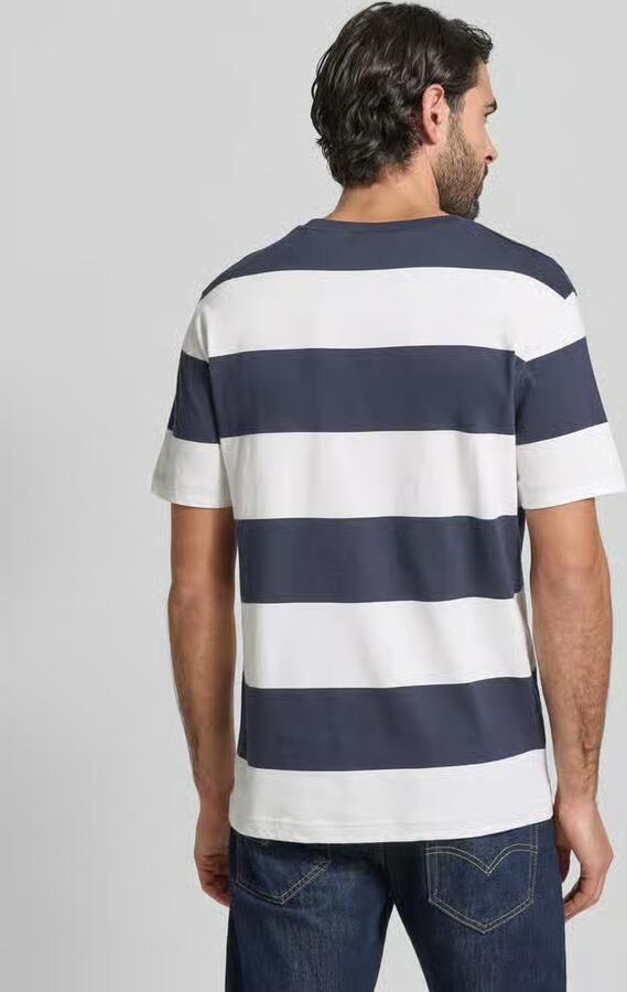 Gant Regular fit T-shirt met logoprint Model 'BAR' - Foto 3