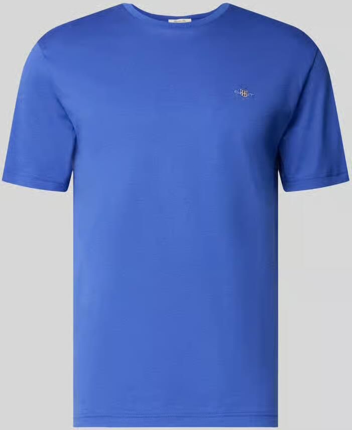 Gant Regular fit T-shirt met logostitching