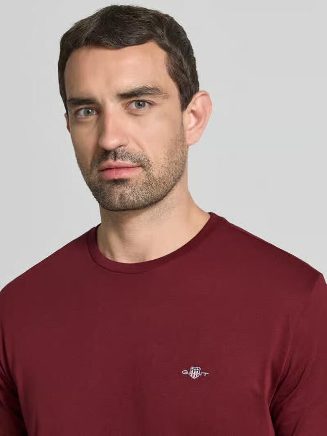 Gant regular fit T-shirt van puur katoen