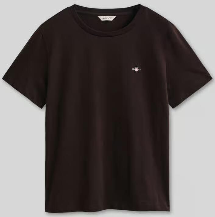 Gant Regular fit t-shirt van puur katoen - Foto 2