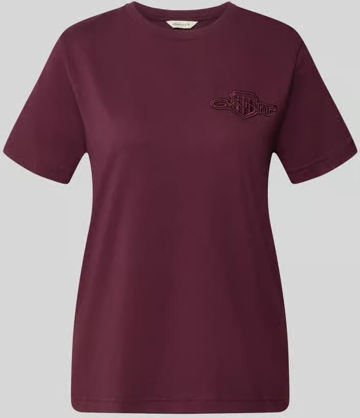 Gant Regular fit t-shirt van puur katoen - Foto 2
