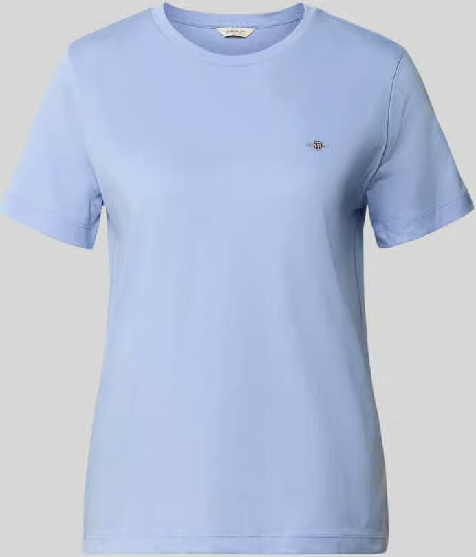 Gant Regular fit t-shirt van puur katoen