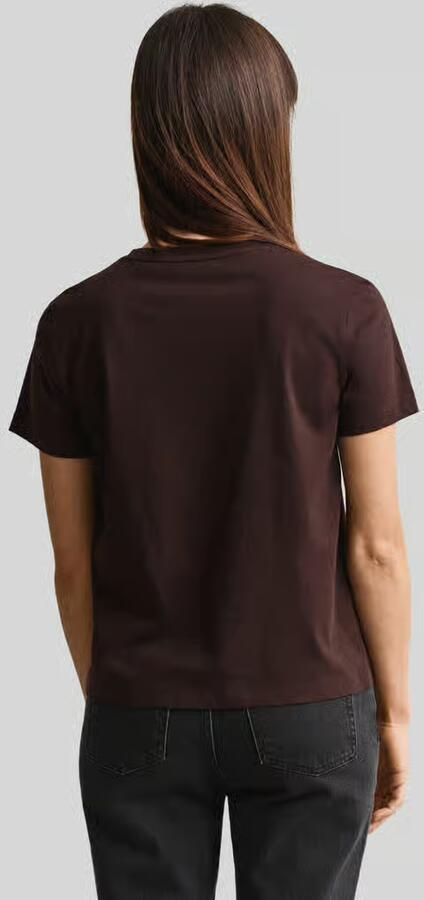 Gant Regular fit t-shirt van puur katoen