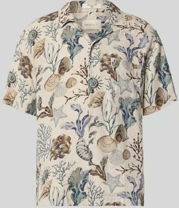 Gant regular fit vrijetijdshemd van puur linnen - Foto 2