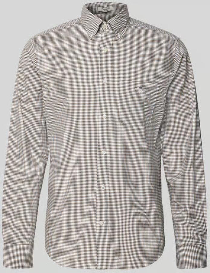 Gant regular fit vrijetijdsoverhemd van puur katoen