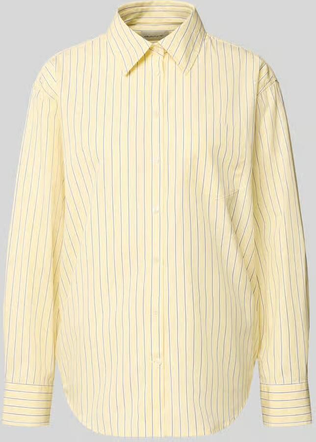Gant Poloshirt REG SHIELD SS PIQUE POLO met logo en platte breikraag 100% katoen pique - Foto 18