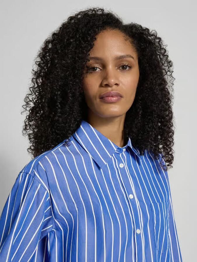 Gant Relaxed fit blouse met borstzak - Foto 2