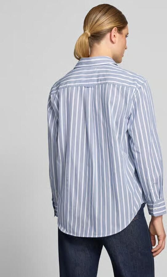 Gant relaxed fit blouse met lange mouwen van puur katoen - Foto 3