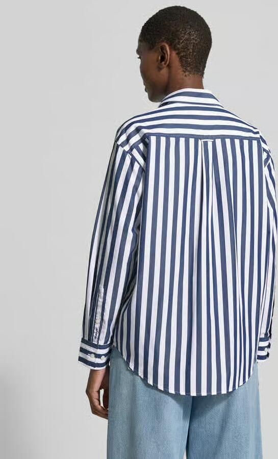 Gant relaxed fit blouse met lange mouwen van puur katoen - Foto 2