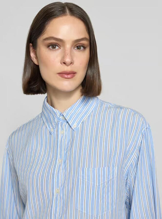 Gant Sweatjack met tweewegritssluiting en labelstitching - Foto 2