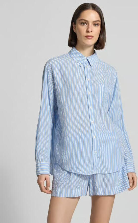 Gant Sweatjack met tweewegritssluiting en labelstitching - Foto 5