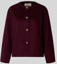 Gant Relaxed fit lange jas van wolmix met kasjmiergehalte