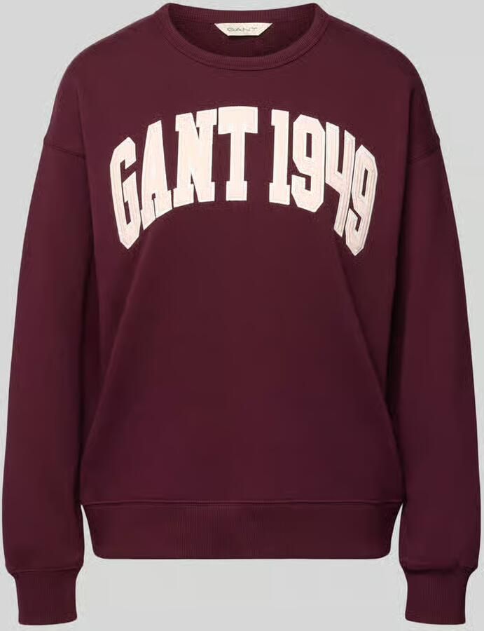Gant relaxed fit sweatshirt van puur katoen
