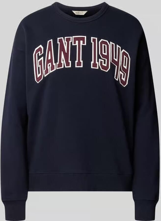 Gant relaxed fit sweatshirt van puur katoen