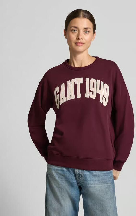Gant relaxed fit sweatshirt van puur katoen - Foto 2