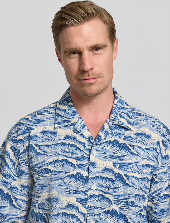 Gant relaxed fit vrijetijdsoverhemd met reverskraag - Foto 2