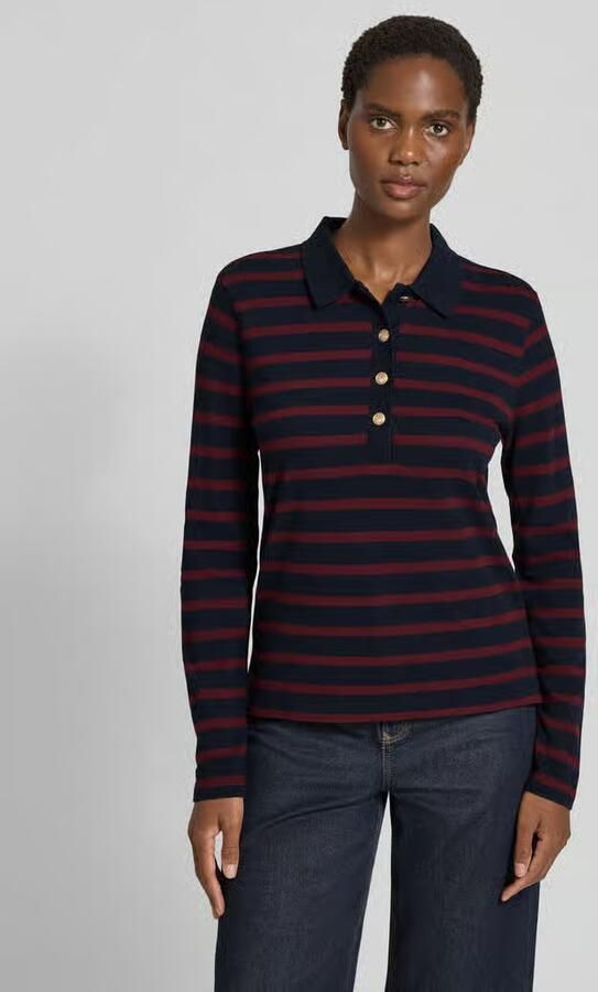 Gant Shirt met lange mouwen en platte kraag - Foto 2
