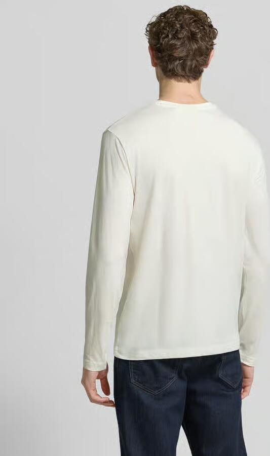 Gant Shirt met lange mouwen REG SHIELD LS T-SHIRT met logoborduursel op borsthoogte - Foto 9