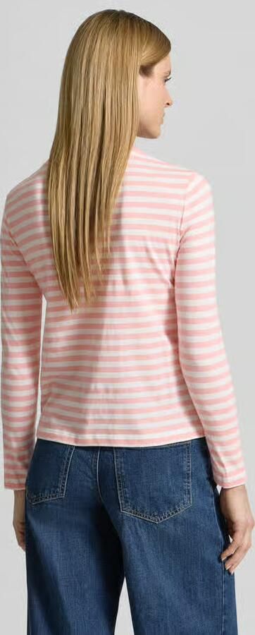 Gant Shirt met lange mouwen met labelstitching - Foto 4