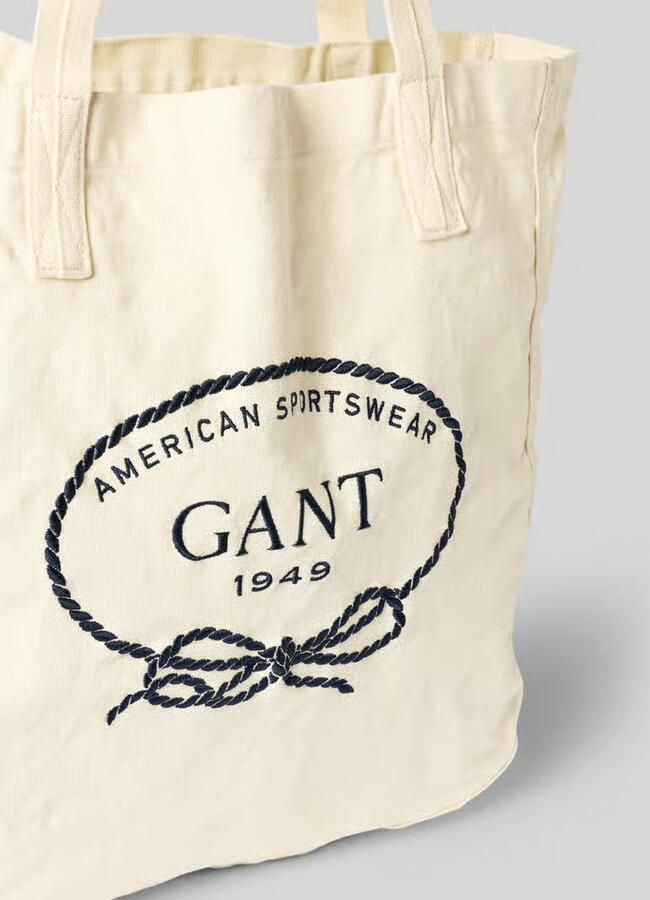 Gant shopper met labelstitching