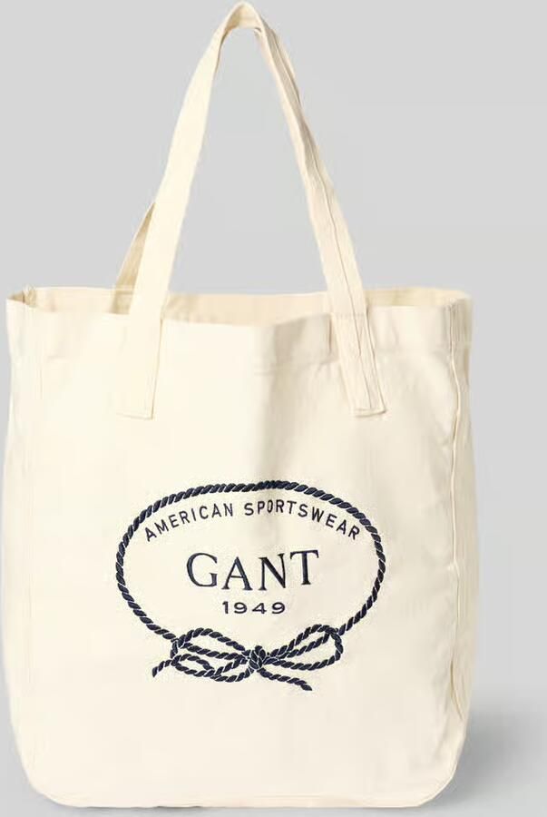 Gant shopper met labelstitching - Foto 2