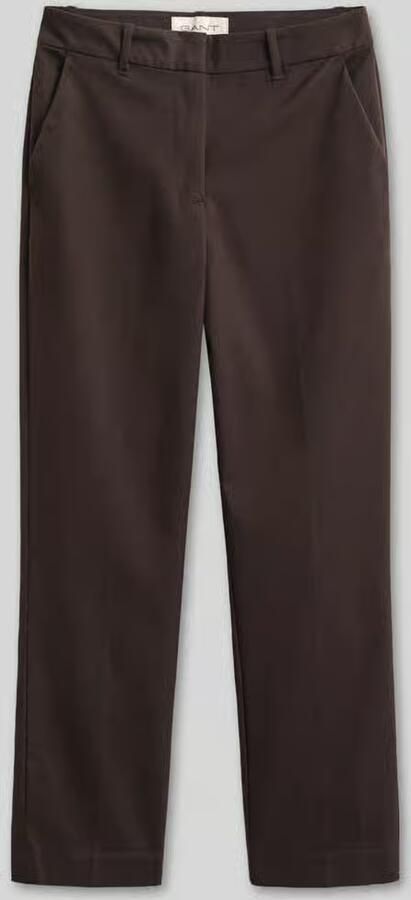 Gant Slim fit broek van katoenmix in 7 8-lengte