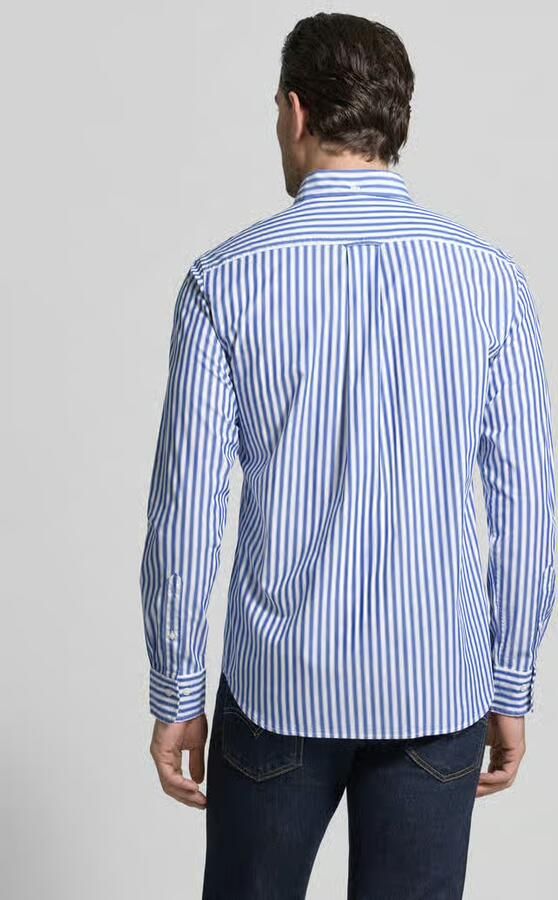 Gant Slim Fit casual overhemd met borstzak - Foto 2