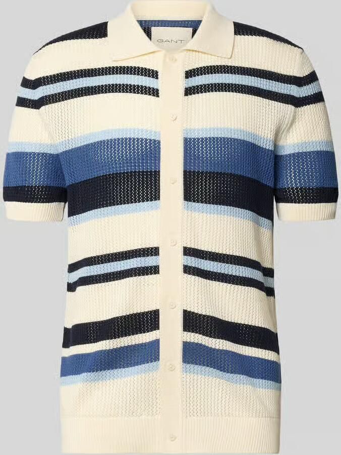 Gant slim fit poloshirt in brei-look - Foto 2
