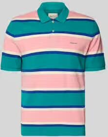 Gant slim fit poloshirt met gestikt logo