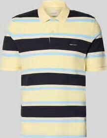 Gant slim fit poloshirt met gestikt logo