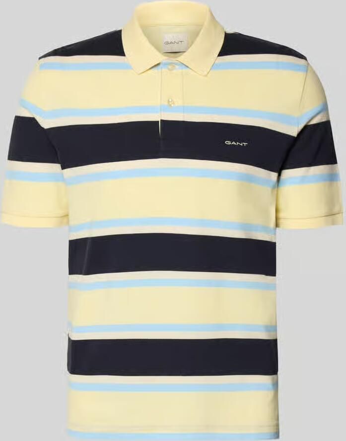 Gant slim fit poloshirt met gestikt logo - Foto 2