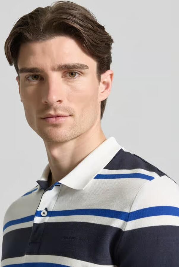 Gant slim fit poloshirt met gestikt logo