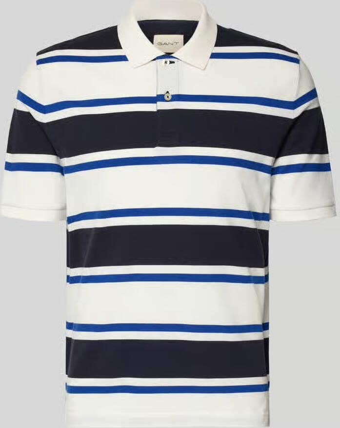 Gant slim fit poloshirt met gestikt logo - Foto 2