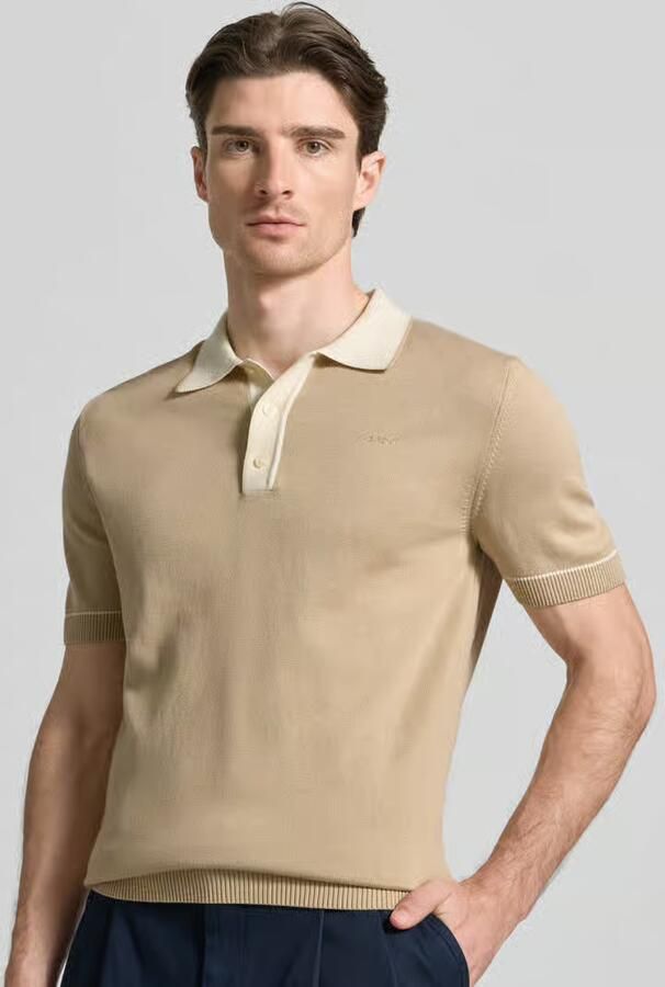 Gant straight fit zwembroek met elastische band - Foto 3