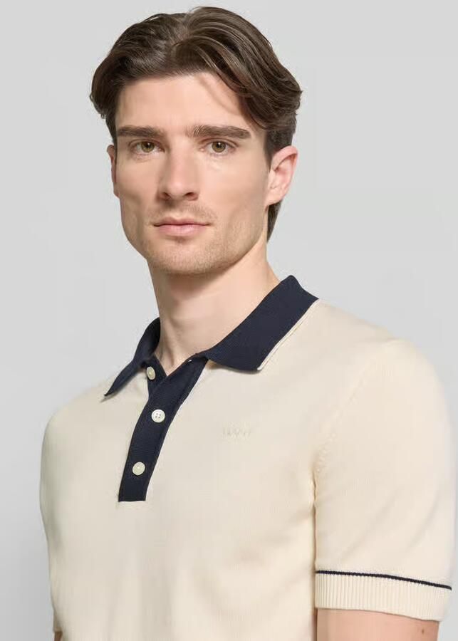 Gant slim fit poloshirt met gestikt logo