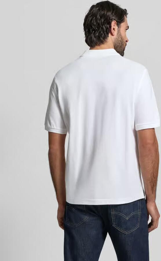 Gant Regular fit poloshirt met labelstitching - Foto 2