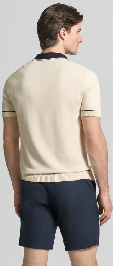 Gant slim fit poloshirt met gestikt logo