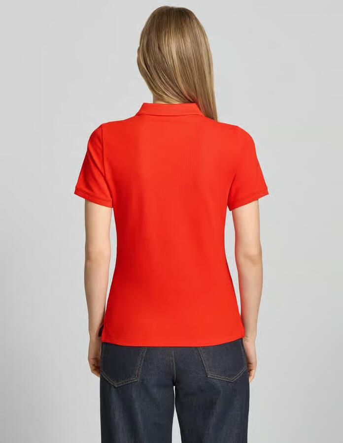 Gant slim fit poloshirt met labelstitching - Foto 2