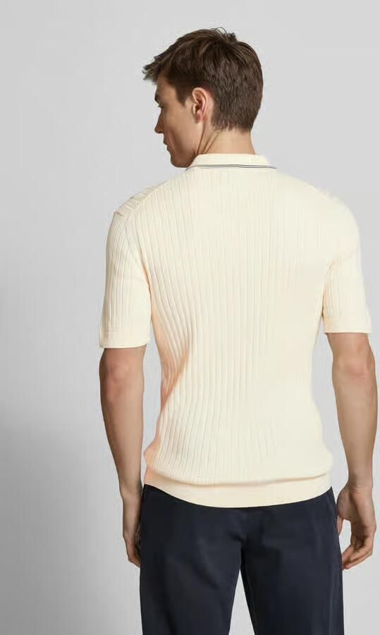 Gant Slim fit poloshirt met labelstitching - Foto 4