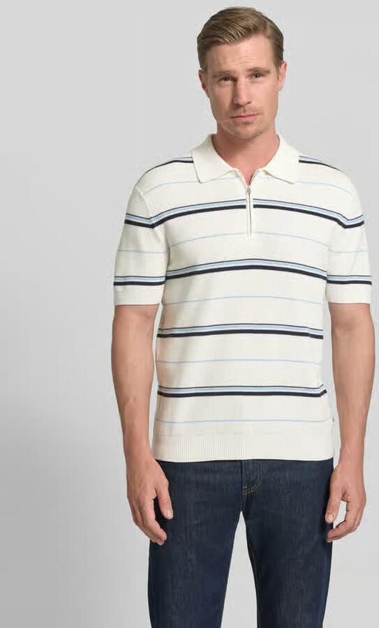 Gant Regular fit T-shirt met logostitching - Foto 6